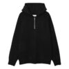 S17f57a2b0e0a43ed90efca3fd00d6c85x.jpg American Half Zipper Hooded Sweater for Men's Autumn Lazy Style Thickened Knitwear Pullover Wide Shoulder Casual Loose Hoodies