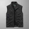 S18391bba75c0453399b8b6f9cec3153dC.jpg 2025 Personalized yelek red Multi Pockets nylon Cargoes Fisherman vest fishing Journalist Photography Camping Waistcoat vest