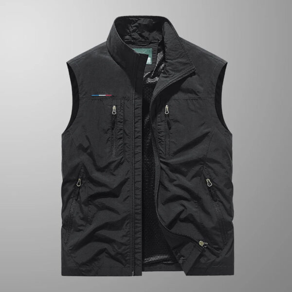 S18391bba75c0453399b8b6f9cec3153dC.jpg 2025 Personalized yelek red Multi Pockets nylon Cargoes Fisherman vest fishing Journalist Photography Camping Waistcoat vest
