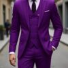 Classic Wedding Tuxedos Slim Fit Bridegroom For Men 3 Pieces Groomsmen Suit Male Formal Business Men Suits(Jacket+Vest+Pants)