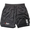 S18d4f28e0cfe4053b2a995103a9e2bd4H.jpg Men's Two-in-one Sports Shorts Breathable Casual Quick-drying Double-layer Shorts Summer Running Sportswear Bottoms M-3XL