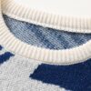 S19279e0016324c1594f6269b9cabcc5f1.jpg New Popular Autumn and Winter Maze Jacquard Pattern Pullover Sweater Casual Round Neck Contrast Color Knitted Men's Pullover