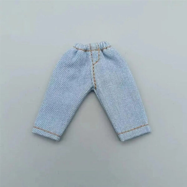 S199e9f52509648b78859dbde36ff5726K.jpg Clothes Trousers T-shirt For 1/11 OB11 Dolls For 1/12 Bjd/GSC Doll Denim Pants DIY Obitsu 11 Doll Clothes Accessories Toys