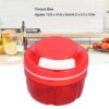 S1a2b64c738314ff89fe90ee9dedd36ecR.jpg Manual Food Chopper Vegetable Cutter Household Drawstring Design Manual Vegetable Chopper Meat Blender Kitchen Supplies