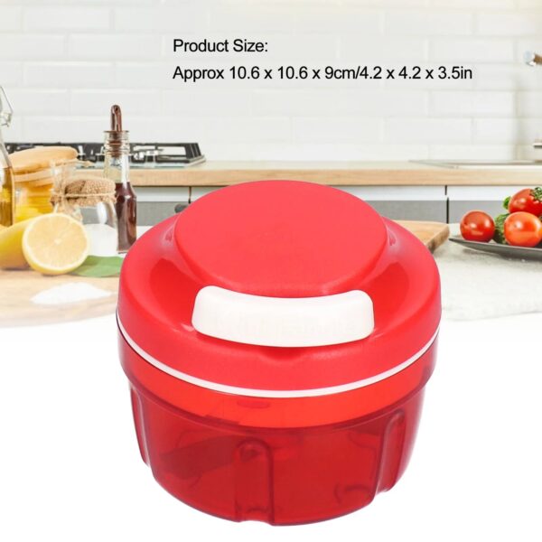 S1a2b64c738314ff89fe90ee9dedd36ecR.jpg Manual Food Chopper Vegetable Cutter Household Drawstring Design Manual Vegetable Chopper Meat Blender Kitchen Supplies