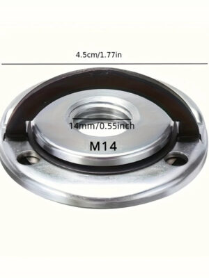 1pc M14 Angle Grinder Pressure Plates Quick Release Locking Grinder Pressing Plate Flange Nut Power Tool Accessories