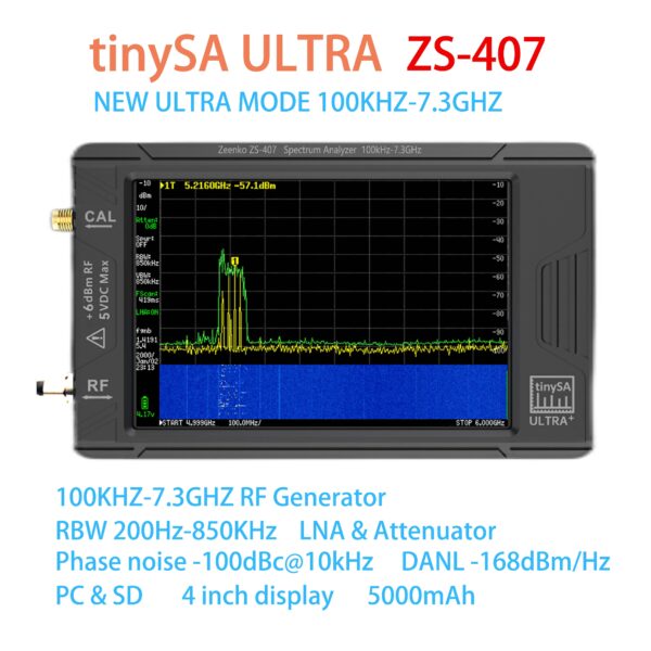 S1aa2e7b1335d457c8c174fd9a2003fad0.jpg Zeenko BM series Low Noise Amplifier 100KHz-6GHz/10GHz Battery included 20dB High Gain LNA RF Power Preamplifier Module