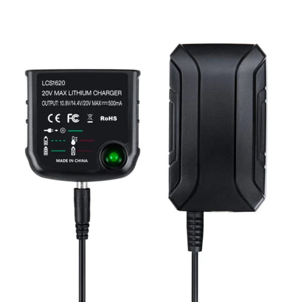 Lithium Battery Charger For Black&Decker 10.8V 14.4V 18V 20V Serise LBXR20 Electric Drill Screwdriver Battery Charging Tool