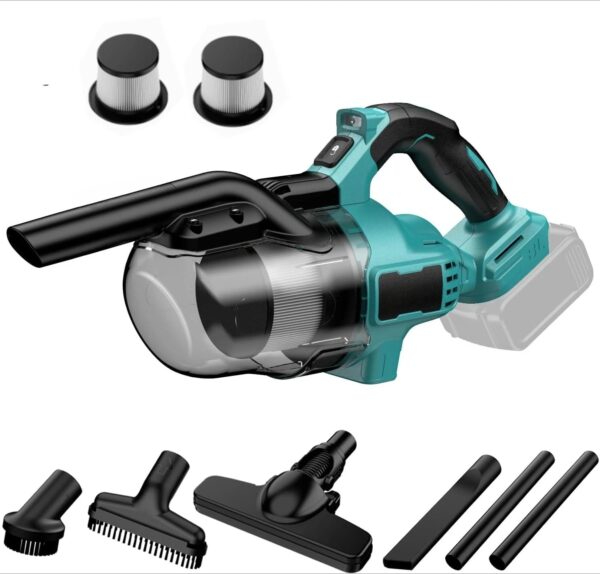 S1b179646ba60426c8271ae6a980bf682D.jpg 5 in 1 Handheld Electric Vacuum Cleaner Powerful Motor Cordless Vacuum for Makita 18V Battery Household Indoor Cleaning Tools