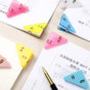 S1b28cae6c1424a84adfd19e7d020b4a0A.jpg 20Pcs Creative Triangle Clips Bill Clip Book Paper Corner Binder Clip for Desk Storage Shelf Office Stationery Desktop Organizer