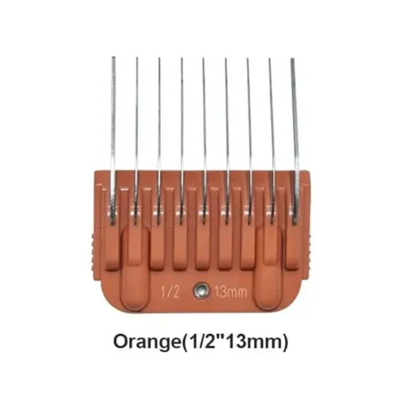 S1bb857cfdf66497188641299b5920c5ew.jpg Animal Stainless Steel 9 Color Guide Comb Set For Most Oster/Wahl/Andis Detachable Clippers (ONLY Snap on Size #10/15/30 blades)