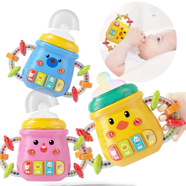 S1c637b21cf604cc78ce824600e32b252n.jpg 0-12M Baby Musical Feeding Bottle Pacifier Newborn Soft Teether Rattles Educational Toy Mobile Soothing Vocal Music Rattles Toys