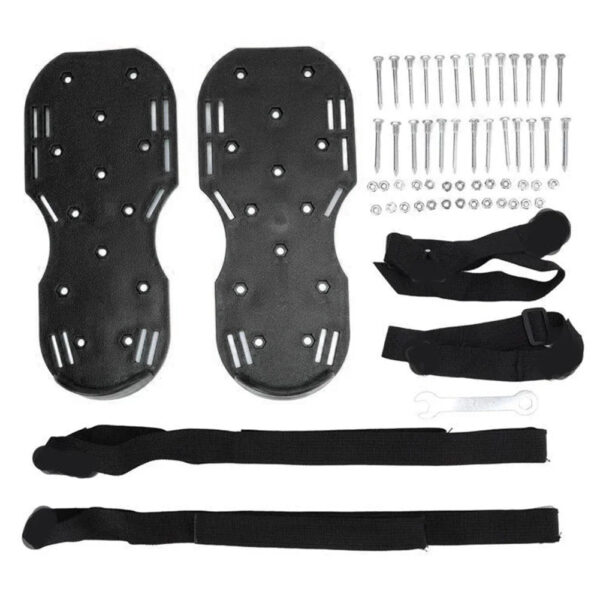 S1d147fecc3894a898d1e133282f070cds.jpg Lawn Aerator Shoes Grass Spiked Shoes with Adjustable Strap Lawn Aerator Tool Anti-Slip for Yard Patio Garden