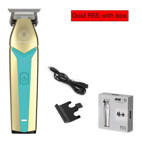 Madeshow Kulilang R55 R66 R77F Professional Men's Hair Clipper Trimmer Wireless Barber trimmer for men Oil Head Hair Salon
