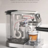 HiBREW  3 in 1 Semi Automatic Espresso Cappuccino Latte Coffee Machine Automatic Milk Froth Ground Coffee Stainless Steels H13A