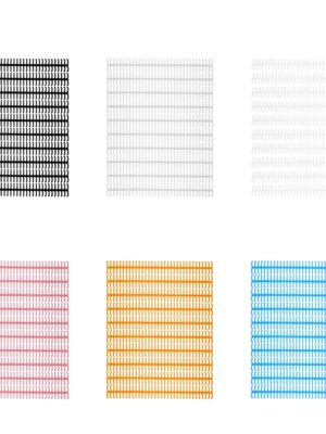 S1d852c59004d4b9eb75ef3245df1a03dH.jpg 【New】10PCS 34 Hole Binding Spine Plastic Split Loose Leaf Rings Detachable Binding Loop 12mm Diameter Detachable Binding Loop
