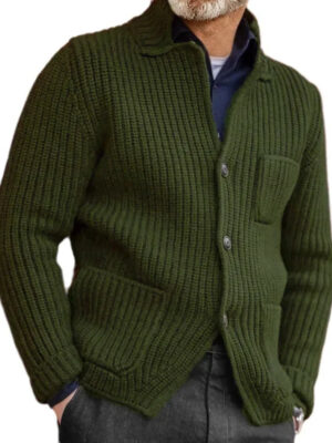 S1de35995d4784f05904cd7115a1bf9eat.jpg Cardigan Men's Sweater Button-Down Vintage Knit Cardigan Sweater Coat Men Thick Warm Knitted Sweaters Outwear Coat Autumn Winter