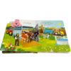 Usborne Peep Inside How A Tractor Works Picture Books for Kids Montessori Educational Parent-child Interaction Flap English Book