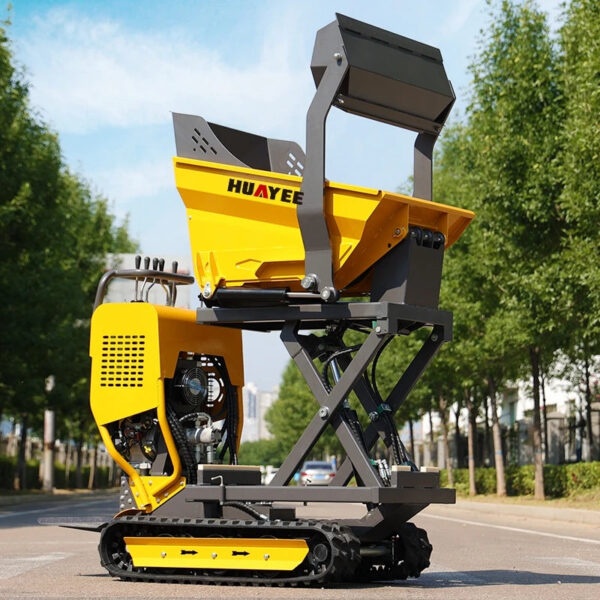 S1ed9e6ffec874960bc886de9b05a57aa3.jpg Fast delivery Mini Dumpers EPA EURO 5 High Quality Cheap Mini Dumper Truck HUAYEE Factory Customize 500kg Small Crawler Dumper