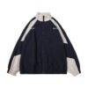S1ede56bebb8c457b9e8b9ff7095467c68.jpg Hip Hop Varsity Jacket Men High Street Patchwork Color Black Windbreaker Coats Women Spring Autumn Thin Fashion College Jackets