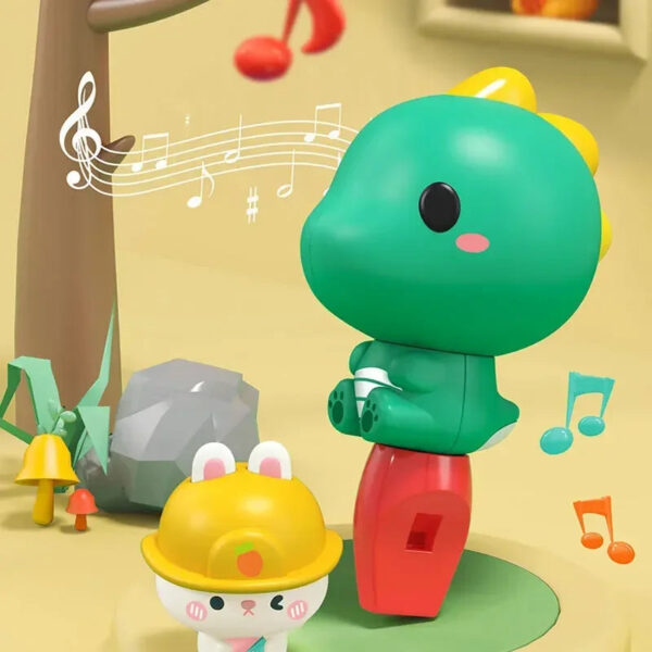 S1feb759950614a79824d50f9e6f2fd4dQ.jpg Cute Animal Rabbit Baby Whistle Dinosaur/Dog Whistling for Kid, Early Learning Musical Instruments Toys for Toddlers 1-3 Gift