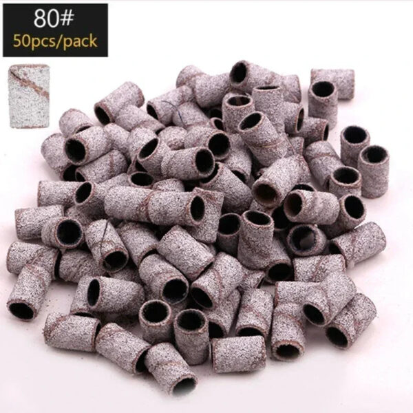 S207ff8e71c094021a0a4e7b4d23a9cedO.jpg Nail Sanding Ring Bands 80/120/180Grit Electric Manicure Drill Grinding Heads UV Gel Polish Removal Pedicure Abrasive Tools