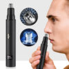 S20cc622bbde7498b9500c47b1e7a3538z.jpg 3 in 1 Electric Nose Ear Hair Trimmer for Men LED Display Eyebrow Beard Hair Clipper Shaver USB Rechargeable Easy Cleansing