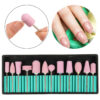 S2259d2a58f2a4f55bece3c84de928c6a4.jpg 12Pcs Abrasive Polishing Mounted Stone For Rotary Tools Grinding Stone Wheel Head Tools 2.35mm Shank Mini Nail Drill Bit Set