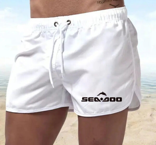 S225bc5a8ad814e16957ca948a8ff085dn.jpg Summer sea Doo Casual Shorts Men Boardshorts Breathable Beach Shorts Comfortable Fitness Sports Short Pants Male bermudas