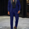 S229473046df4442aa81ef81f64058b55c.jpg 2-Piece Men's Suit Suitable For Wedding Business Suits, Single Button Jackets And Pants Sets, Slim Fit Jacket Sets