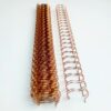 S22dffab3f60f4492b7f54e7b56dc88deO.jpg 50pcs Gold Metal YO Binding Wires Double Coil Wire Binding A4 Binders Double Wire Binding Calendar Binding Coil Notebook Springs