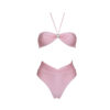S22f5d13866e144d9ad767939264015a6C.jpg High Waist Bikinis 2025 Sexy Women Swimsuit Swimwear Female Bikini Set Bandeau Biquini Bathing Suit Swimming Suits Beachwear