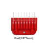 S2335669f46704dddb5447c9eeafa2d91m.jpg Animal Stainless Steel 9 Color Guide Comb Set For Most Oster/Wahl/Andis Detachable Clippers (ONLY Snap on Size #10/15/30 blades)
