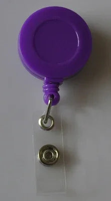 1PC PP ID Card Holder Name Tag Badge Reels Retractable Staff Business Badge Holder Office Supplies Stationery for Exhibition