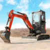LANDWARD YANMAR Excavator 2.5 tons Mini Excavator optional engine 24HP XT25U Crawler Cab Mini Excavator 3 tons Euro 5 Customized