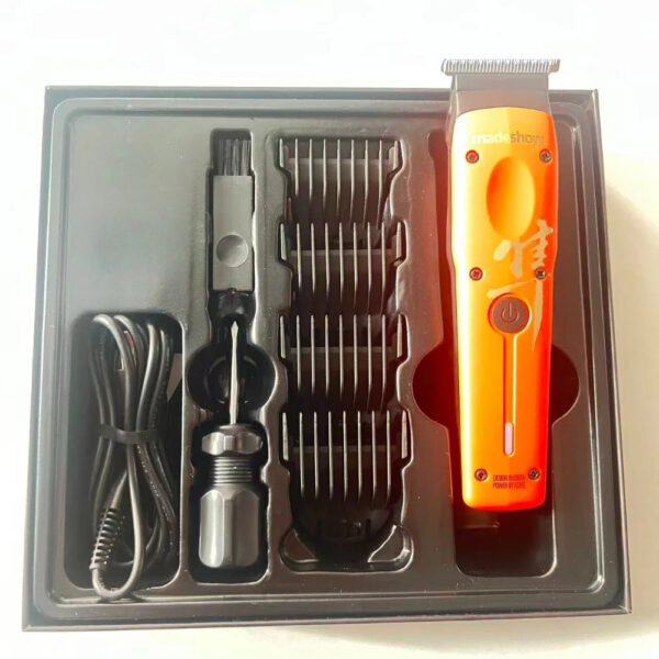 S240907085fe14cc3b8ba7411eeb66237V.jpg Madeshow M16 HAIR TRIMMER for men,Professional barber clipper for salons, 0mm FADE blade,Continuous use for 3 hours