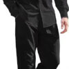 Mens Casual Linen Two Piece Sets 2024 Europe Style Vintage Basic Tops and Solid Pants Suit Male Beach Tracksuits Set