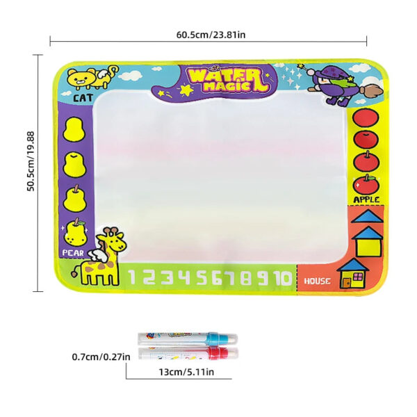 S252e1fd7f295449793e601aebfa397534.jpg Reusable Children's Watercolor Painting Pad Portable No-Mess Creative Toy Ideal Birthday Gift for Kids Christmas