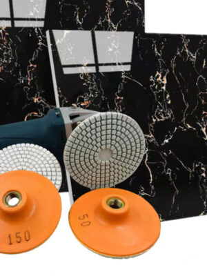 100mm M14 Angle Grinder Ceramic Tile Trimming Polishing Disc Dry Polishing Marble Porcelain Granite Chamfering Grinding Edge.