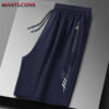 S268e9503a50b4f97b06e9527889cd1e2d.jpg Summer Men's Shorts Cool Sportswear Running Sport Shorts Casual Bottoms Gym Fitness Training Jogging Short Pants Men Black Gray