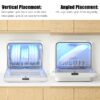 S27d5d10e41f041d396bf7ed652846deba-1.jpg Mini dishwasher, 5 programs freestanding table dishwasher, dishwasher with 2 water supply modes, car drying, PE