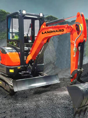 S27f7a624039e406593ac029dc6ac5b04V.jpg LANDWARD YANMAR Excavator 2.5 tons Mini Excavator optional engine 24HP XT25U Crawler Cab Mini Excavator 3 tons Euro 5 Customized
