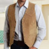 S2947f4d010e6489aac3d59db903f1705Z.jpg Brown Vest Men's Formal Business Suit Waistcoat Groomsmen For Wedding New Cowboy