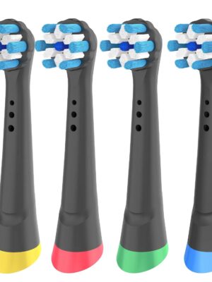 Toothbrush Head Compatible with OB iO Brush Heads Electric Toothbrush Replacement Heads for IO 3/4/5/6/7/8/9/10,4 Pack