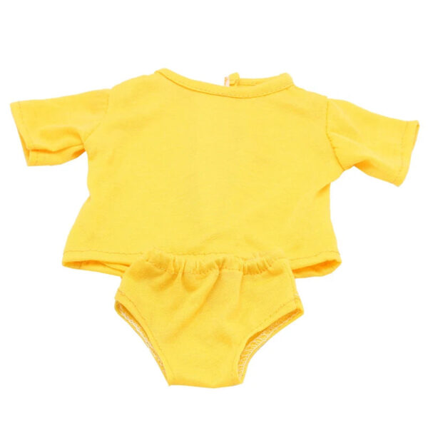 S29b258f7b9c54dd9846e29ae27702b4c1.jpg 2pcs T-shirt+underpants Clothes Set For 18 Inch american&43cm Baby Newborn Gilr Doll 3 Color Shirt For OG,Russia Dolls Toy