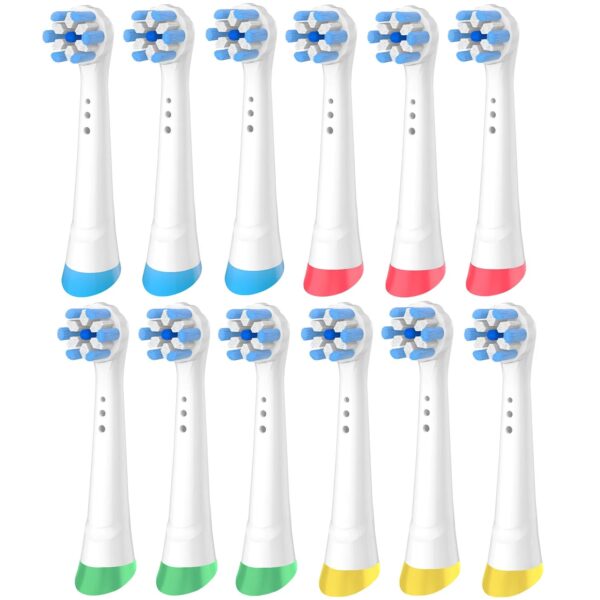 S2a9e2852fca34928b9d34c635a7f1558U.jpg Toothbrush Head Compatible with OB iO Brush Heads Electric Toothbrush Replacement Heads for IO 3/4/5/6/7/8/9/10,4 Pack