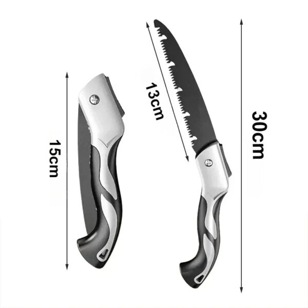 S2b15899e365b4ed48b36777268b317bab.jpg Folding Hand Saw Multifunctional Outdoor Logging Saw Woodworking Folding Portable Saw For Garden Pruner Gardening Tools Tree