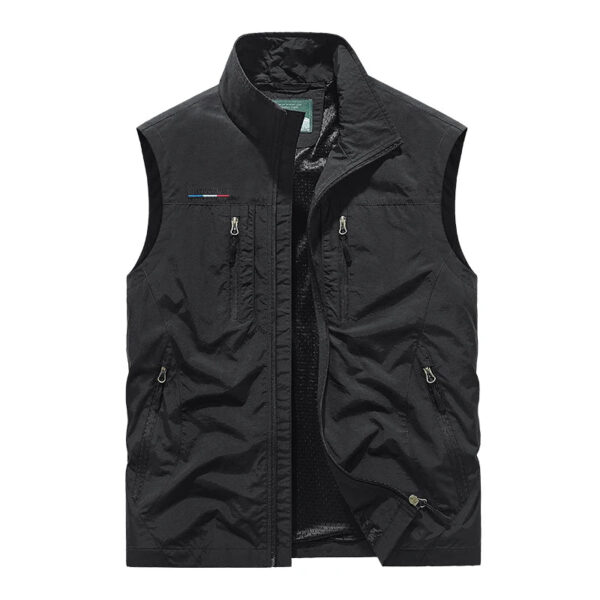 S2b59ade0589a4348ab0880c559d89517J.jpg 2025 Personalized yelek red Multi Pockets nylon Cargoes Fisherman vest fishing Journalist Photography Camping Waistcoat vest