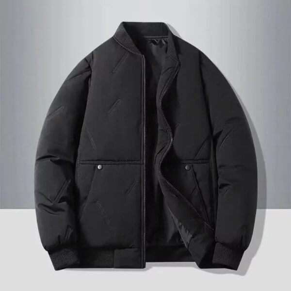 S2c843917359d4046894b987fde030015P.jpg New autumn and winter baseball collar, men's fashionable and versatile cotton jacket, outer warm cotton jacket, baseball jacket,