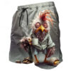 S2ccc7380c8654588add59c8dfde1c1d3E.jpg 3D Print Tiger Sheep Chicken Rabbit Short Pants For Men Animal Pattern Beach Shorts Summer Hawaiian Board Shorts Kid Swim Trunks